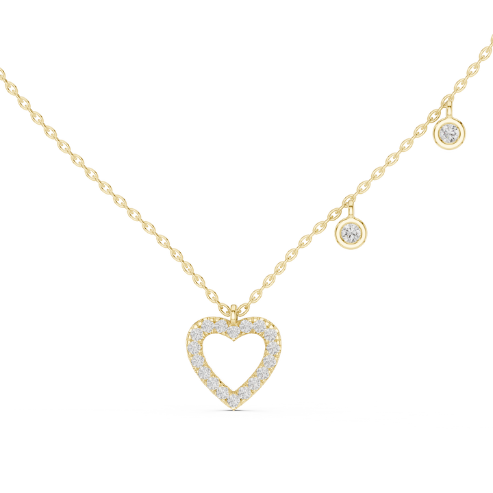 Heart-shaped pendant, fine BL luxury feel