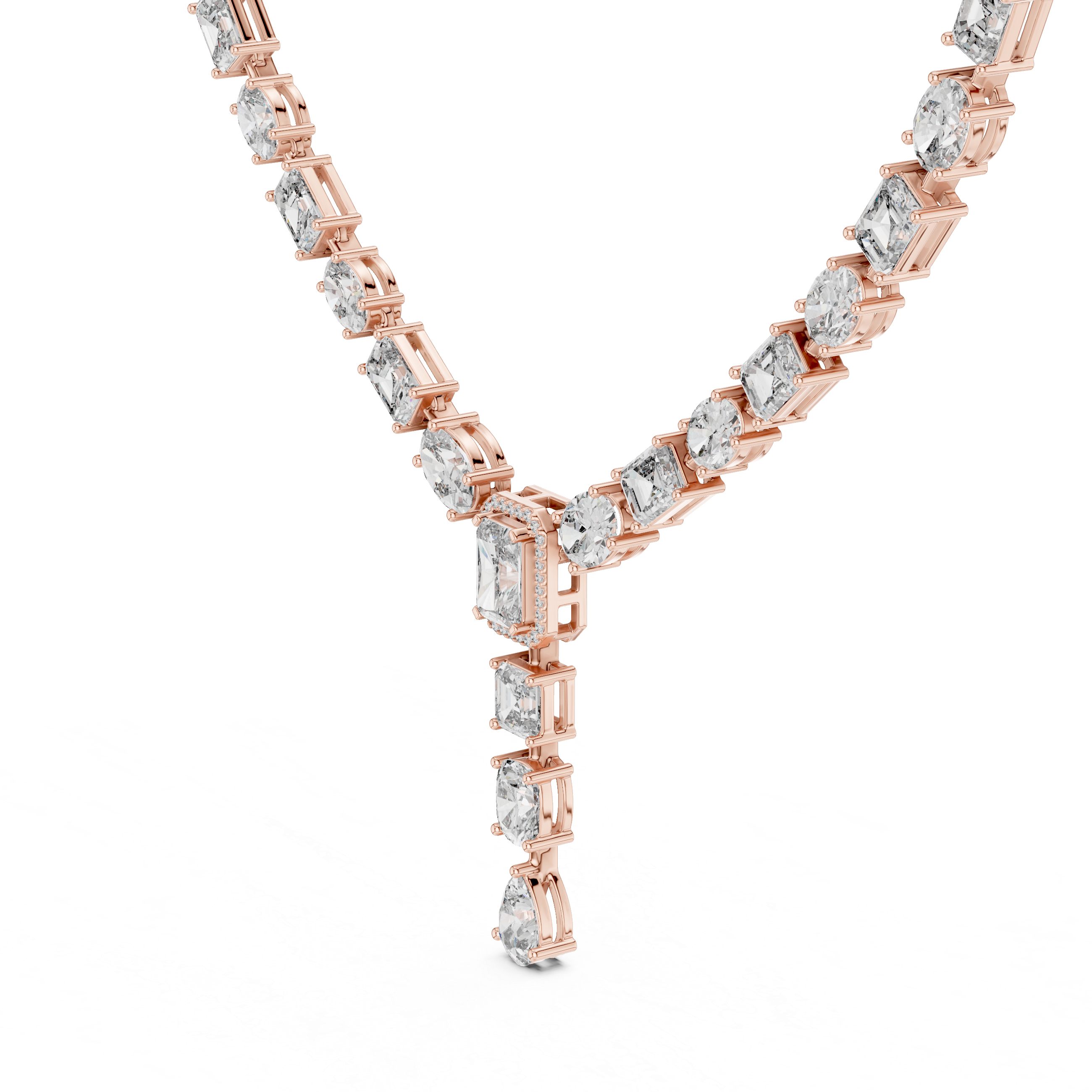 Radiant Drop Necklace
