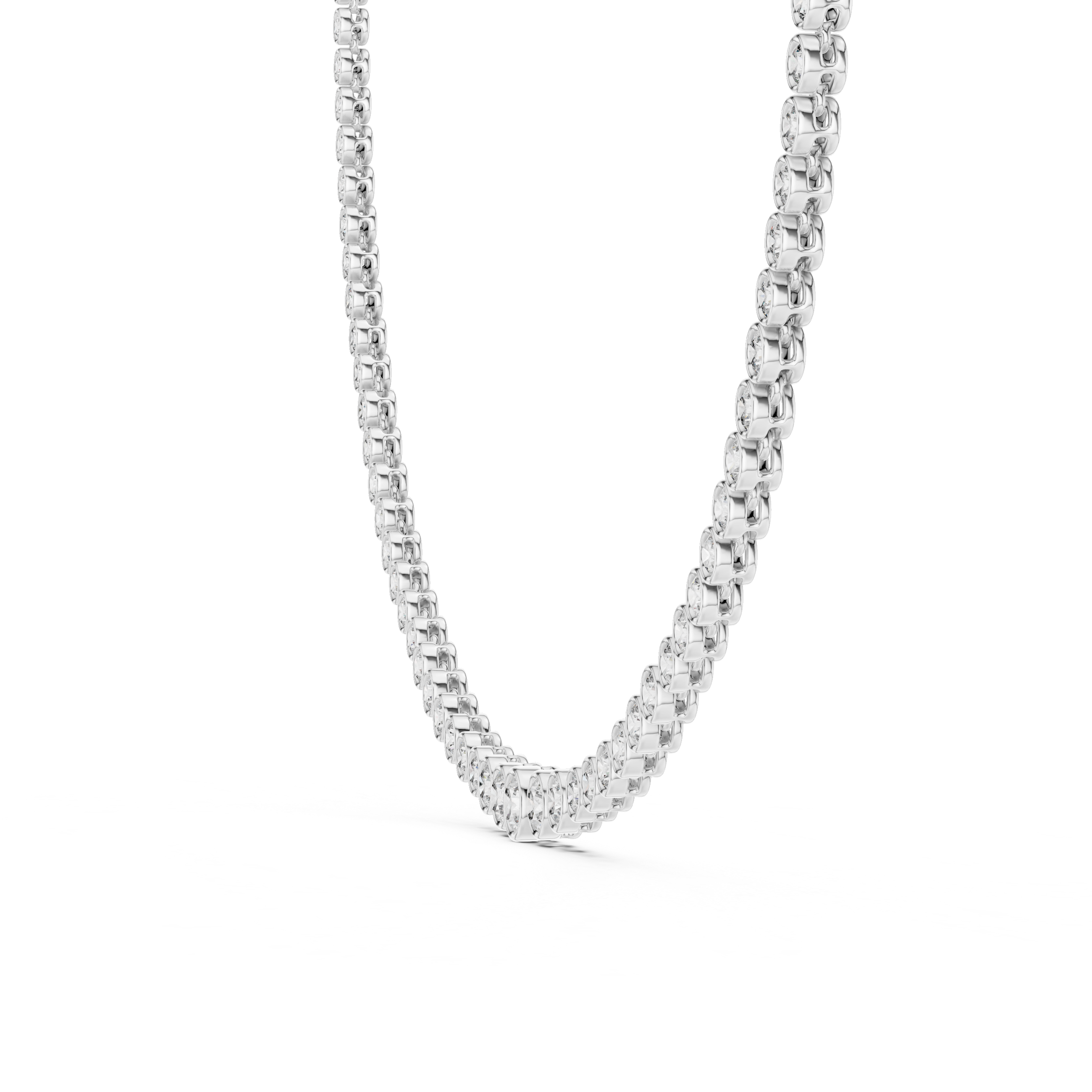 Tennis Style Necklace