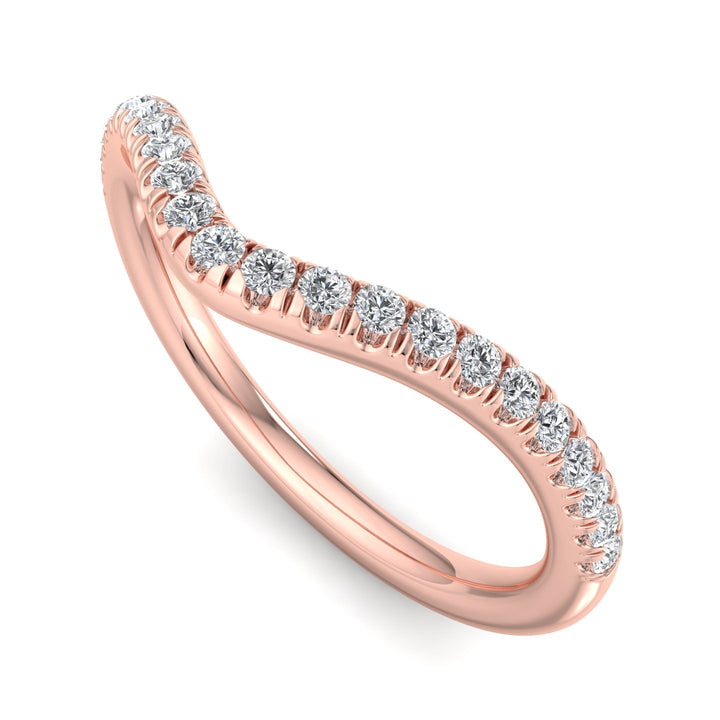 V-Shaped Diamond Ring - Krishnashray
