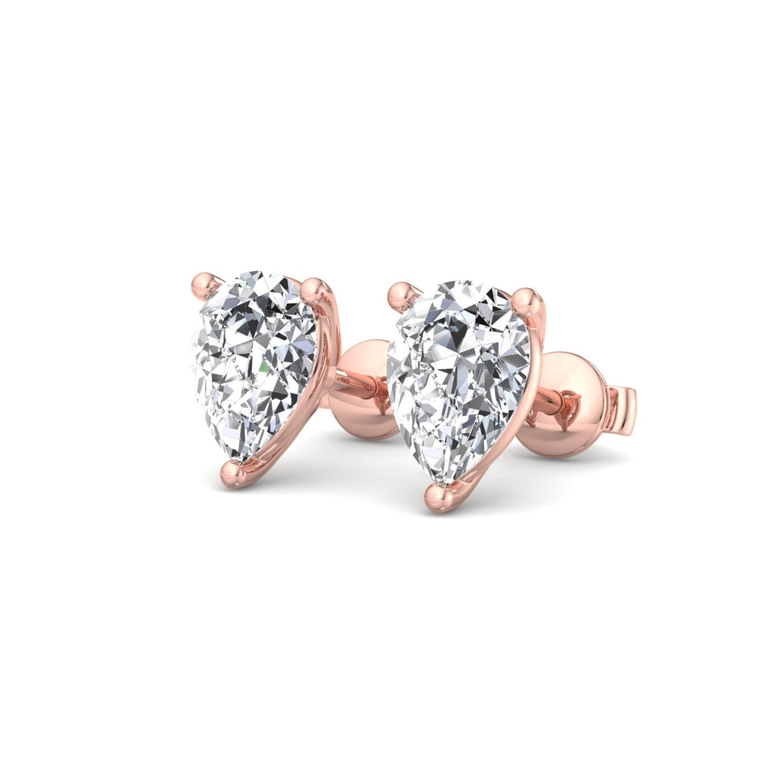 Pear Shape Gorgeous Stud Earrings - Krishnashray