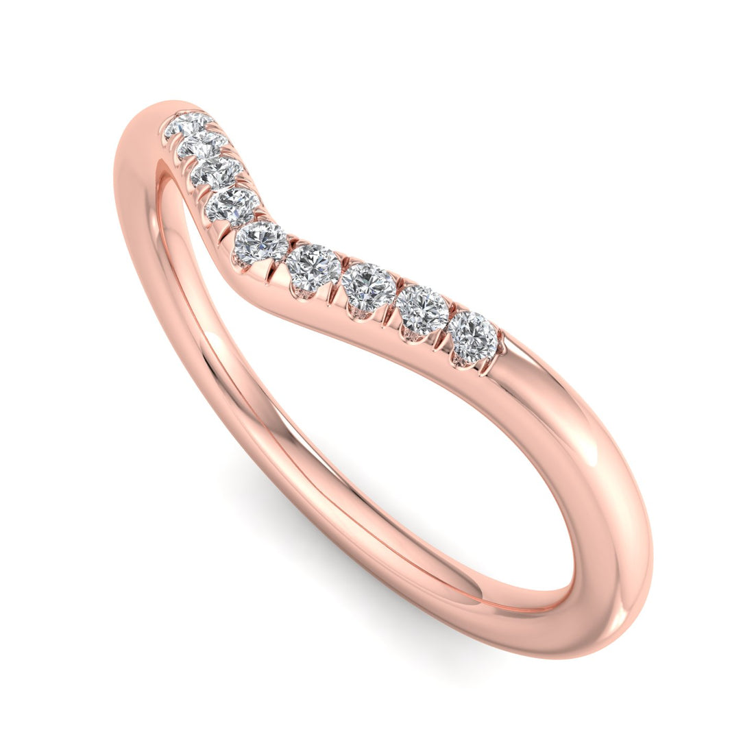 V-Shaped Diamond Ring - Krishnashray