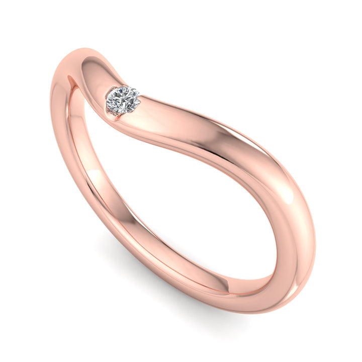 V-Shaped Pear Diamond Ring - Krishnashray