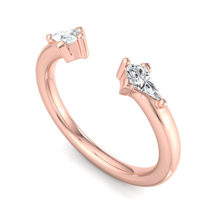 Twin Diamond Ring - Krishnashray