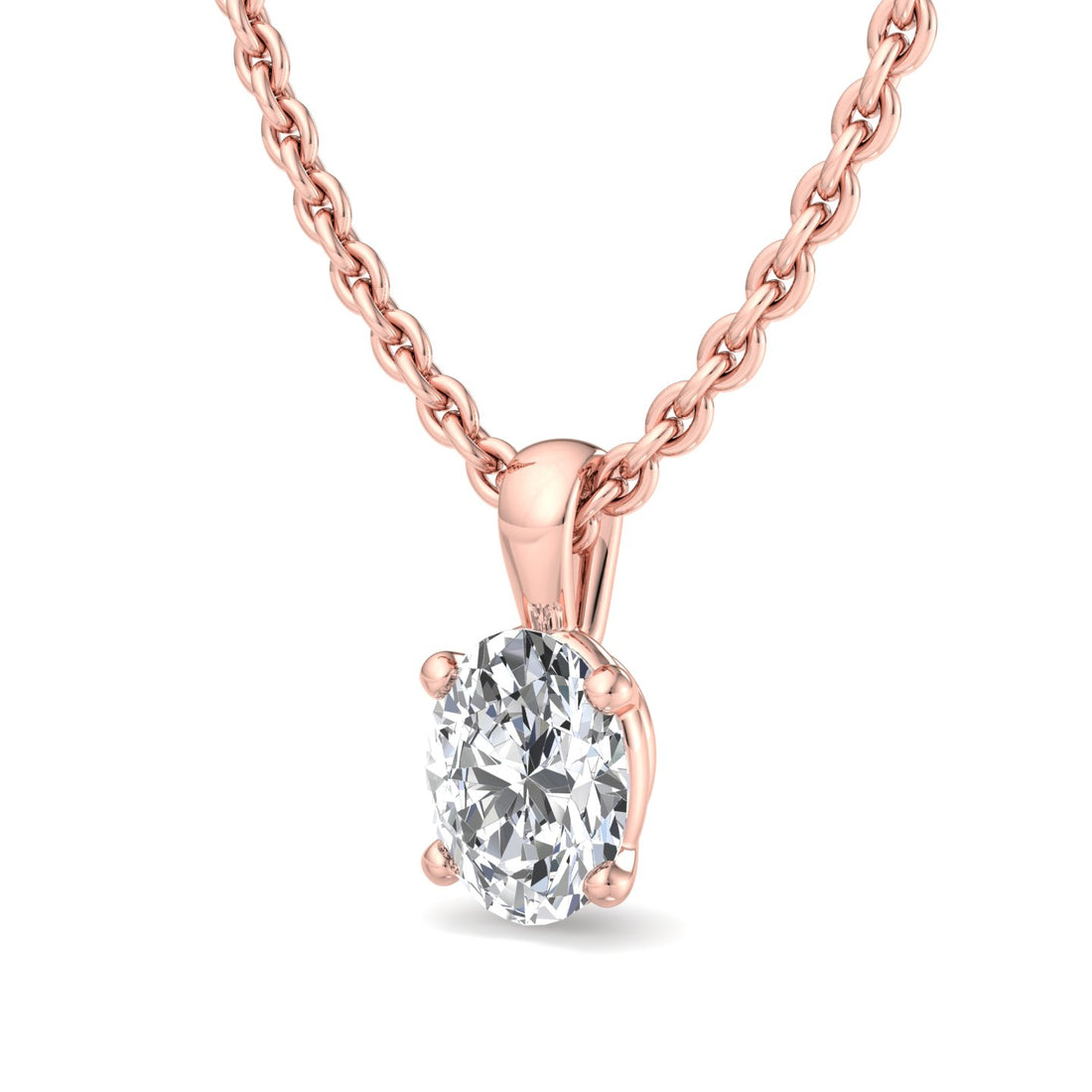 Royal Glow Oval Pendant - Krishnashray