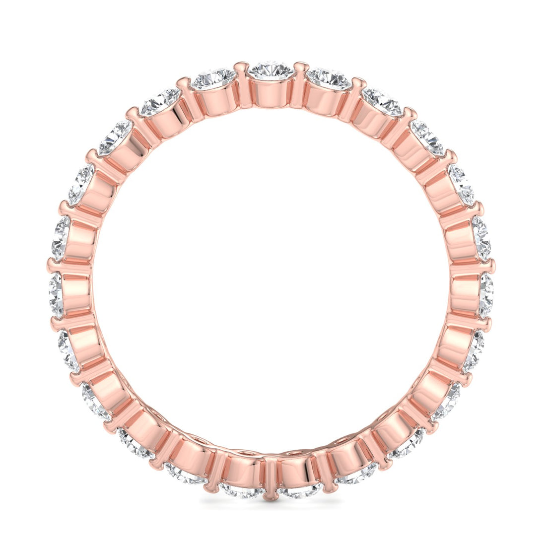 Golden Halo Eternity Band - Krishnashray