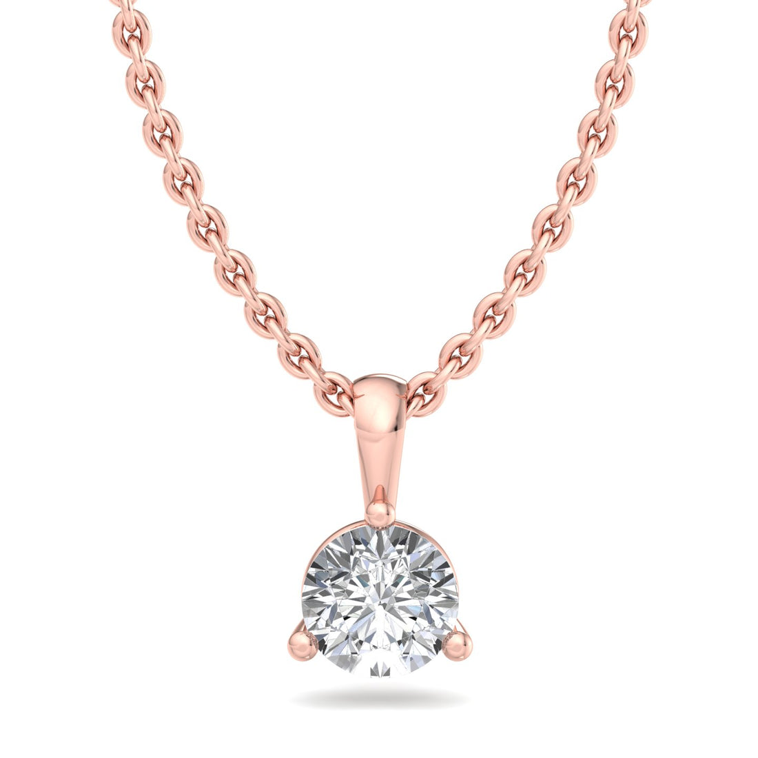 Elegant Solitaire Pendant