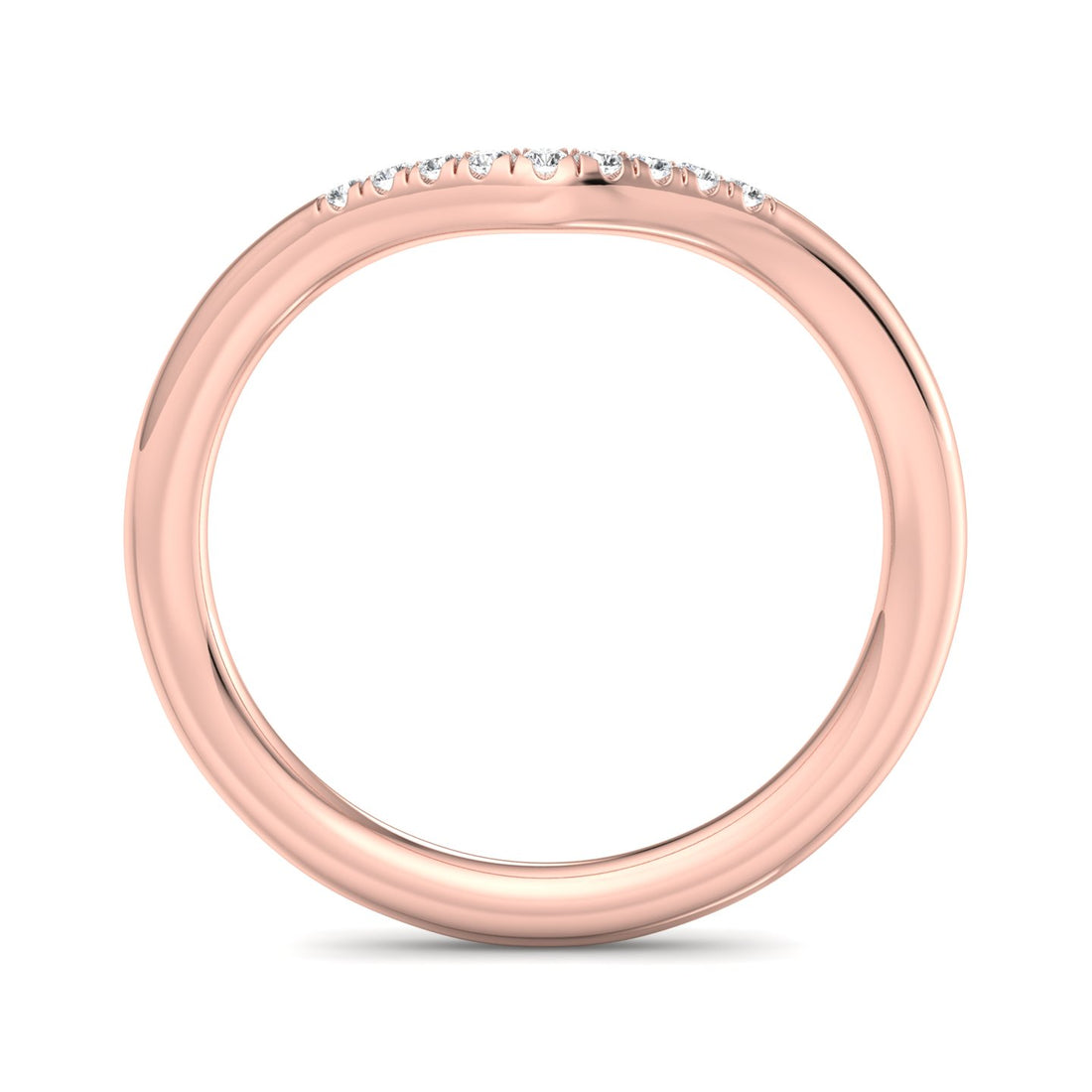 V-Shaped Diamond Ring - Krishnashray