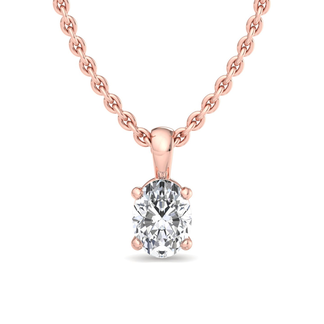 Royal Glow Oval Pendant - Krishnashray