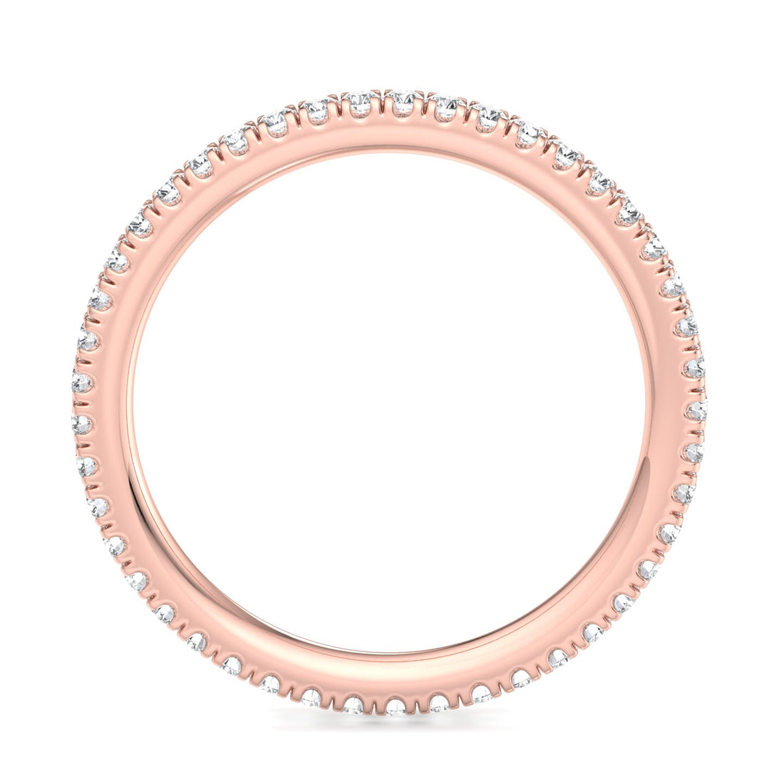 Rosé Whisper Diamond Ring - Krishnashray