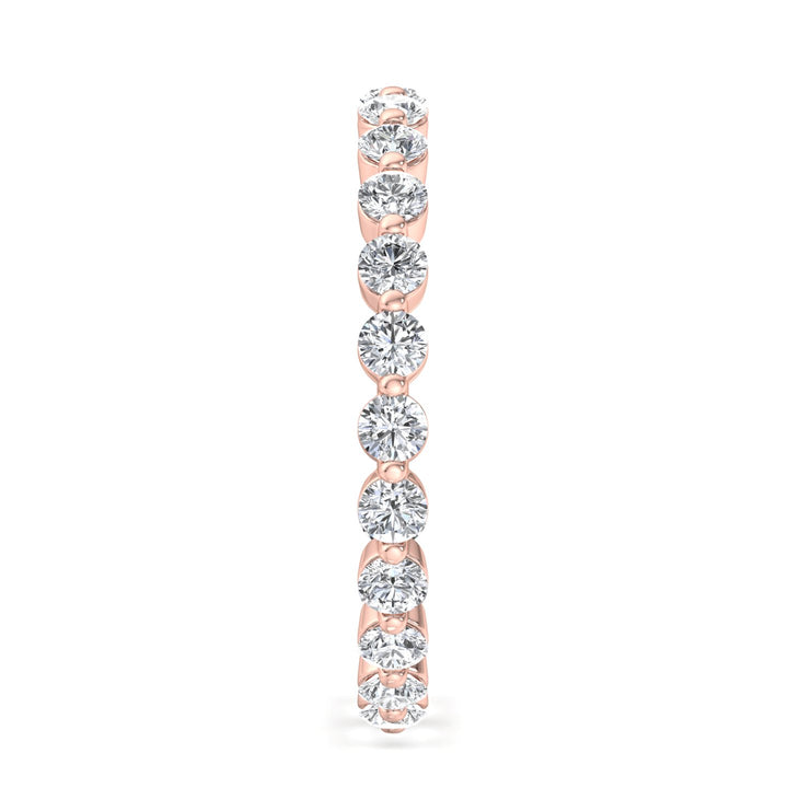 Golden Halo Eternity Band - Krishnashray