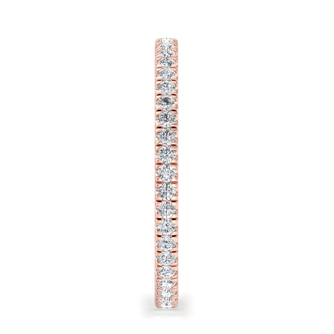 Rosé Whisper Diamond Ring - Krishnashray