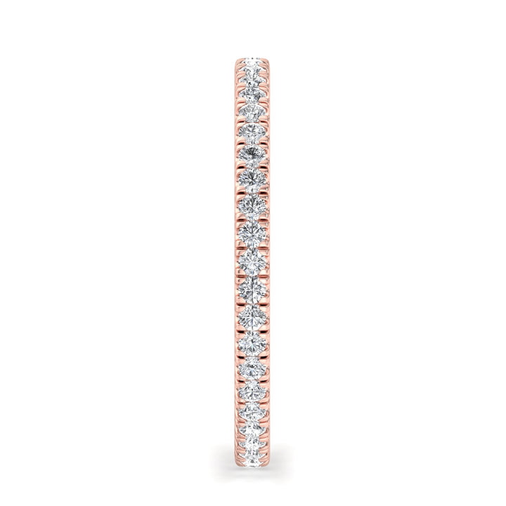 Rosé Whisper Diamond Ring - Krishnashray