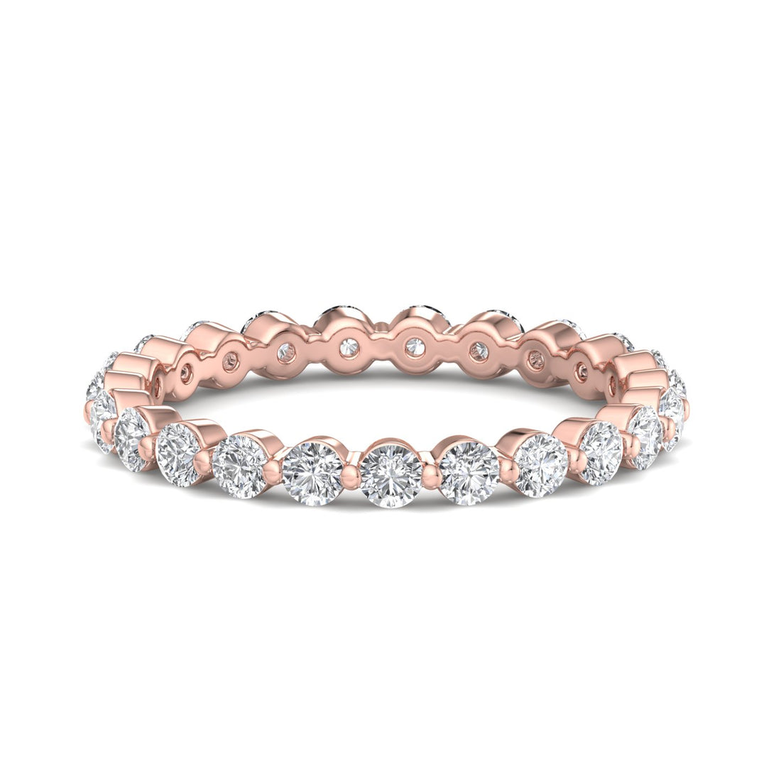 Golden Halo Eternity Band - Krishnashray