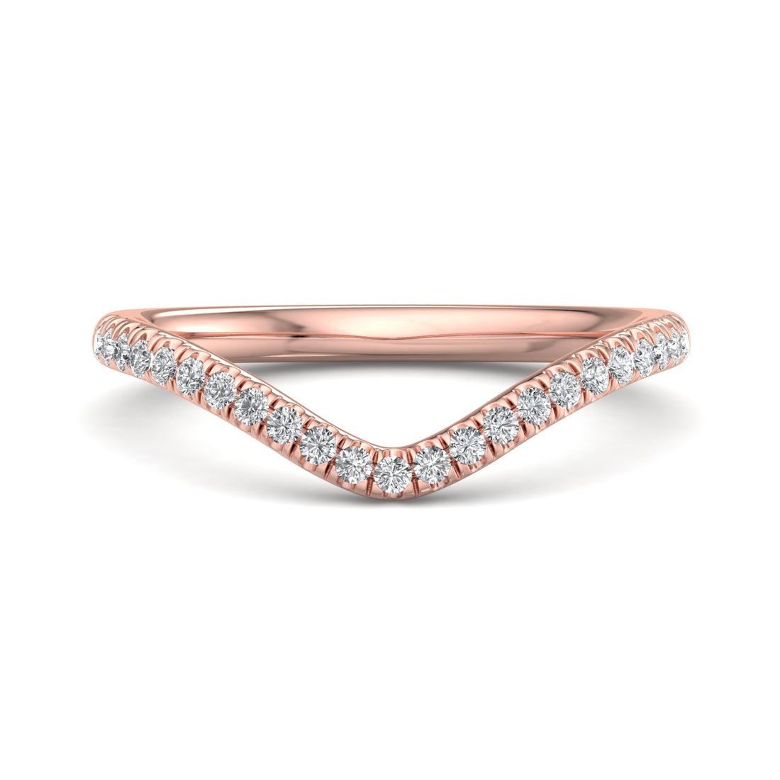 V-Shaped Diamond Ring - Krishnashray