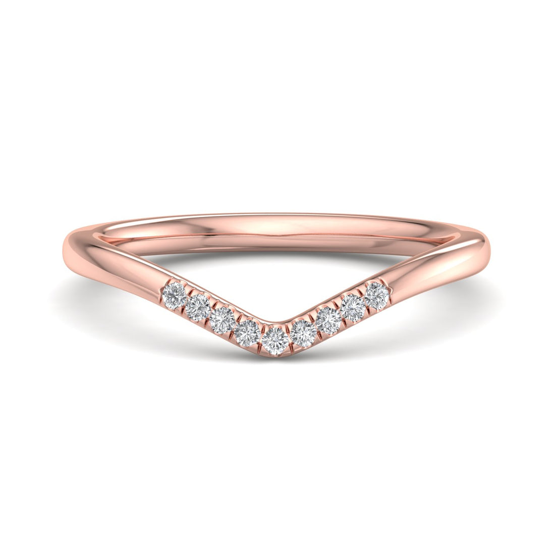 V-Shaped Diamond Ring - Krishnashray