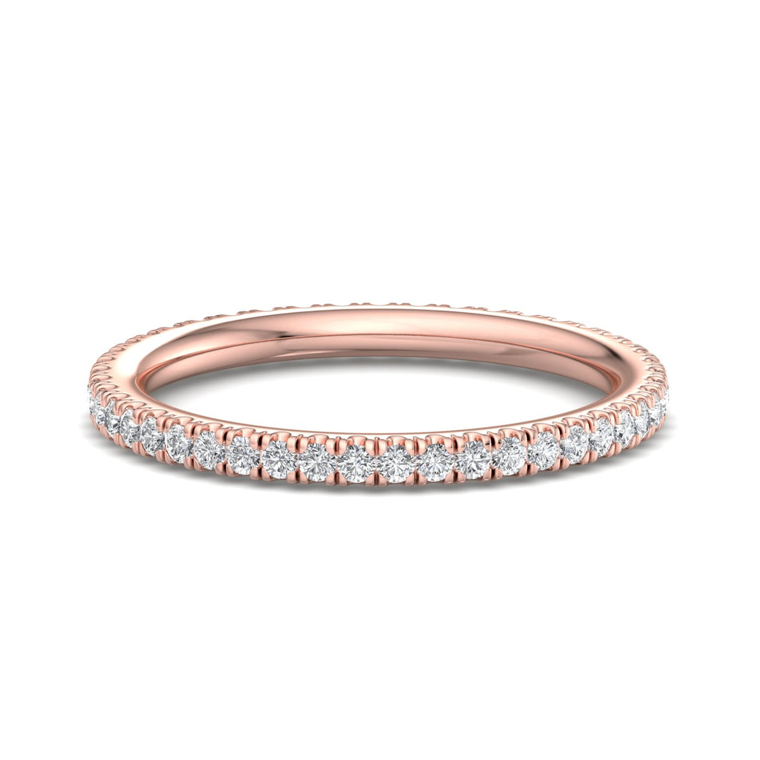 Rosé Whisper Diamond Ring - Krishnashray