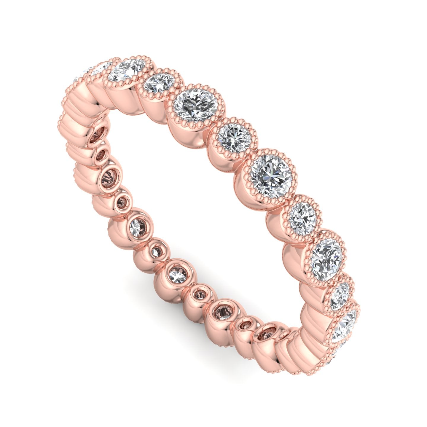 Circle of Light Diamond Band - Krishnashray