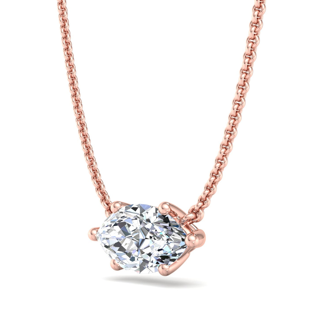Solitaire Diamond Pendant