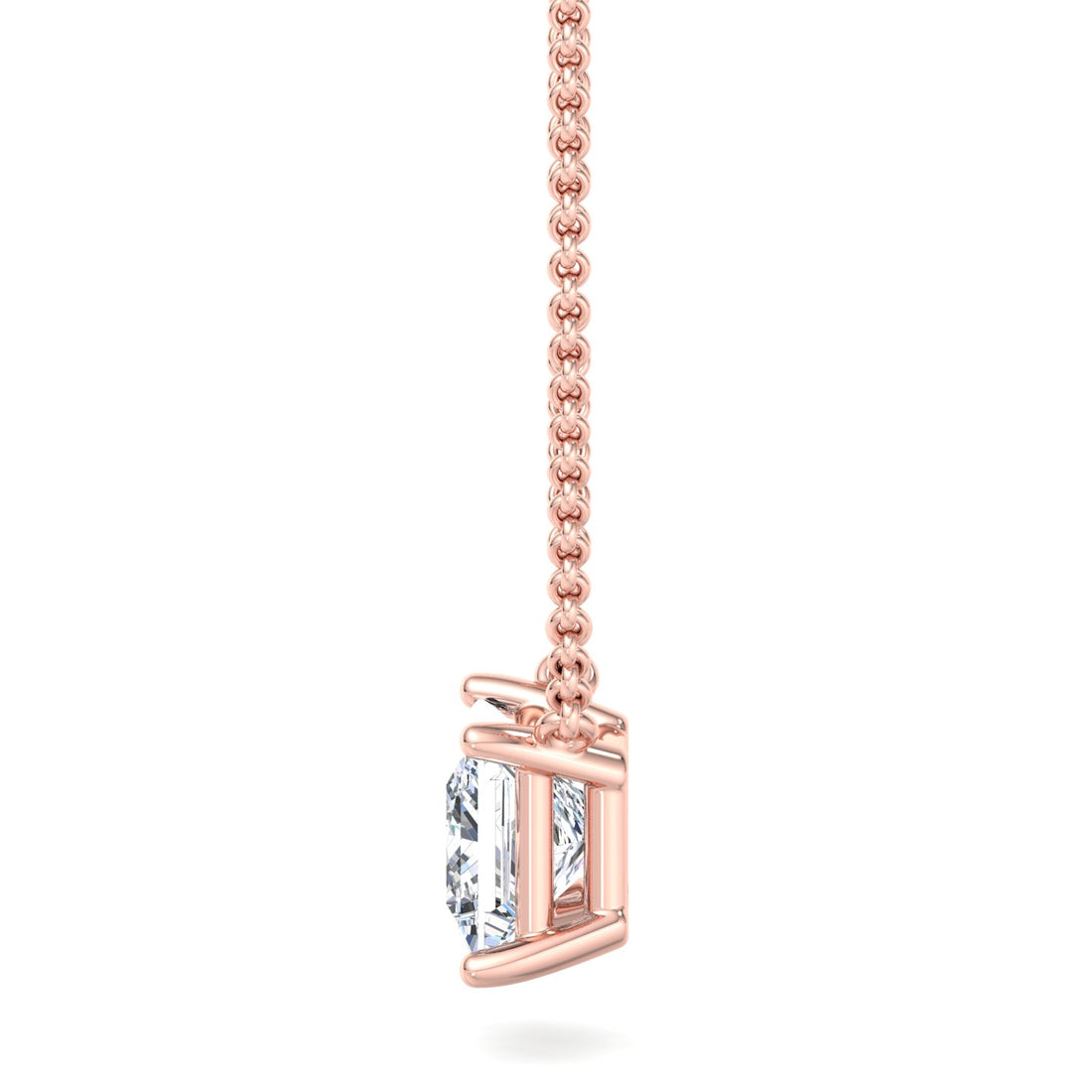 Gold Chain Pendant with Diamond
