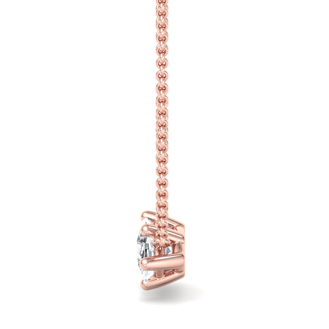 Solitaire Diamond Pendant