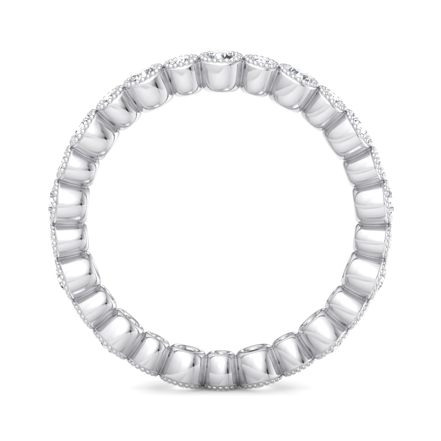 Circle of Light Diamond Band - Krishnashray