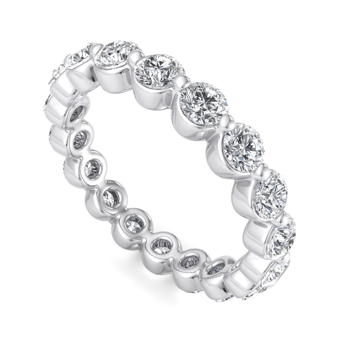 Eternal Sparkle Diamond Ring - Krishnashray
