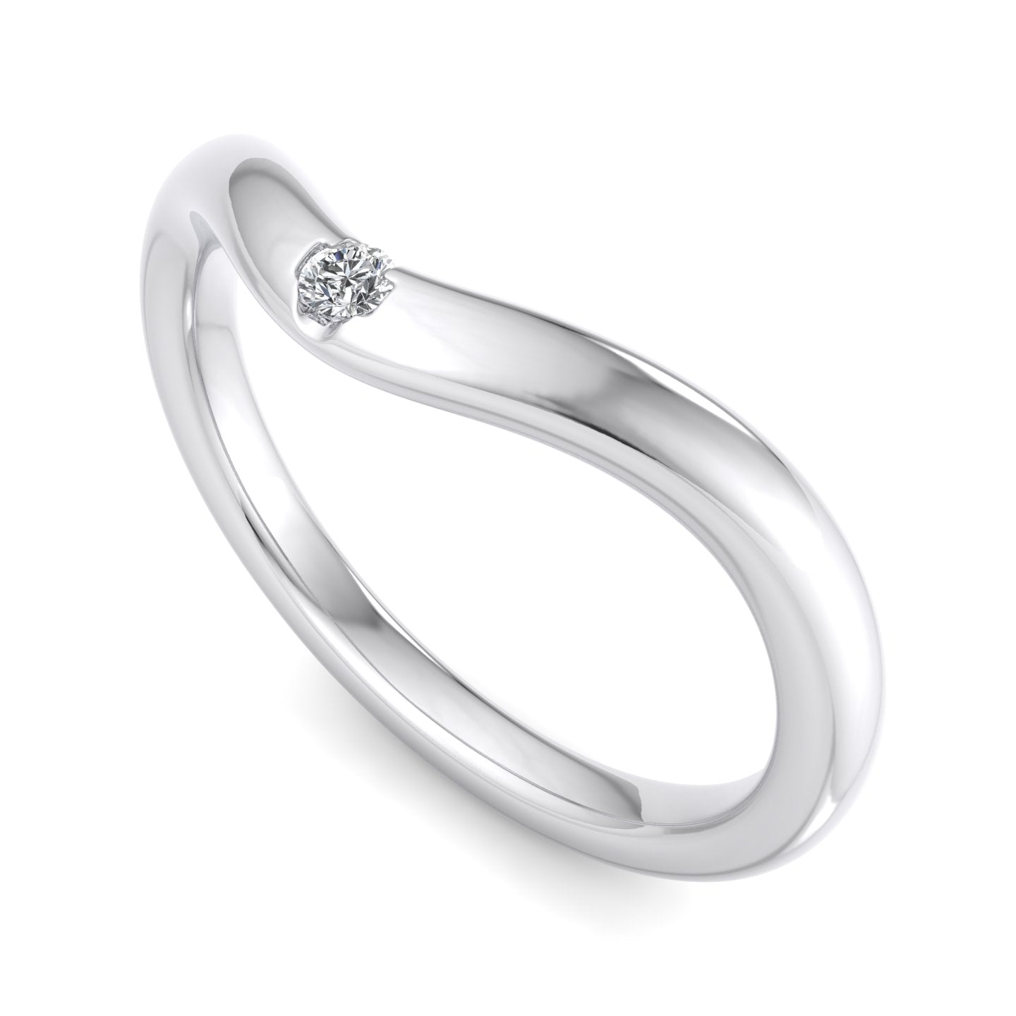 V-Shaped Pear Diamond Ring - Krishnashray