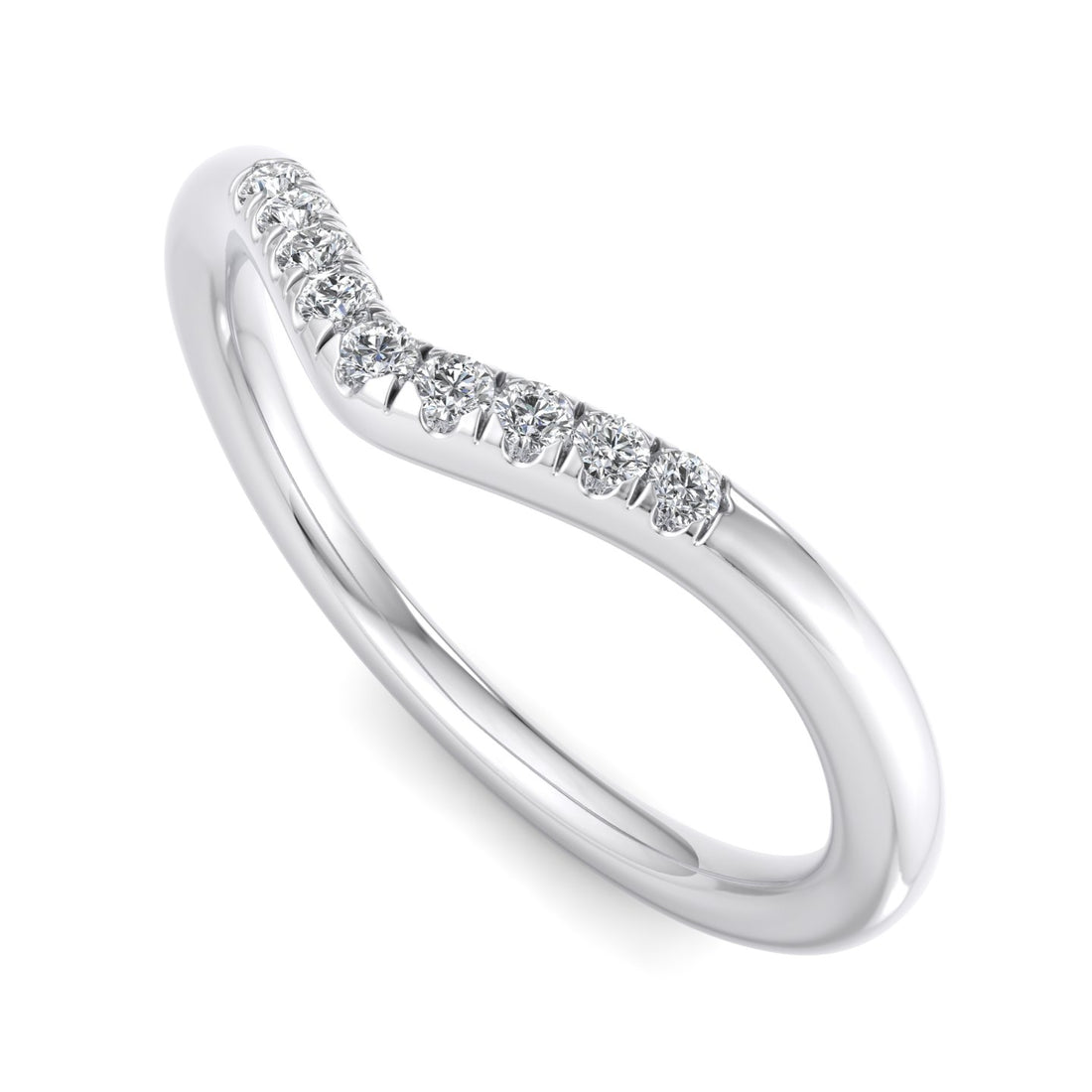 V-Shaped Diamond Ring - Krishnashray