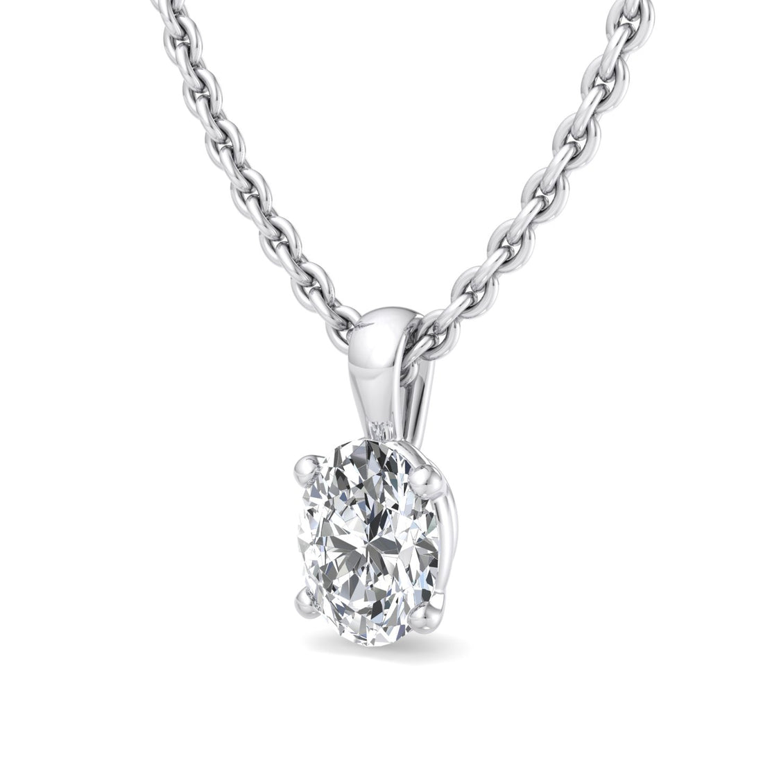 Royal Glow Oval Pendant - Krishnashray