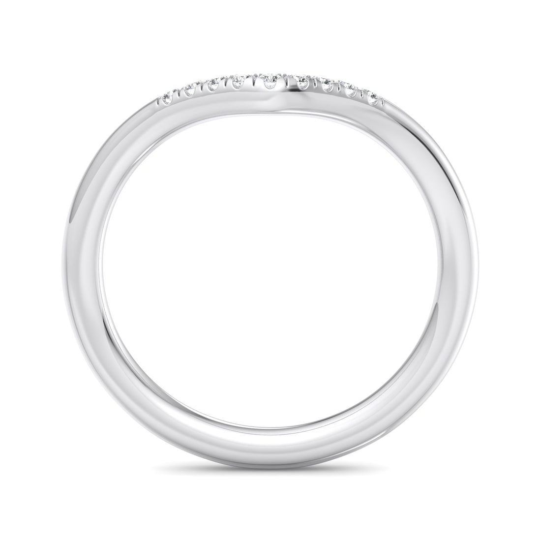 V-Shaped Diamond Ring - Krishnashray