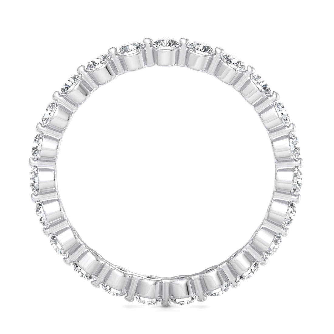 Golden Halo Eternity Band - Krishnashray