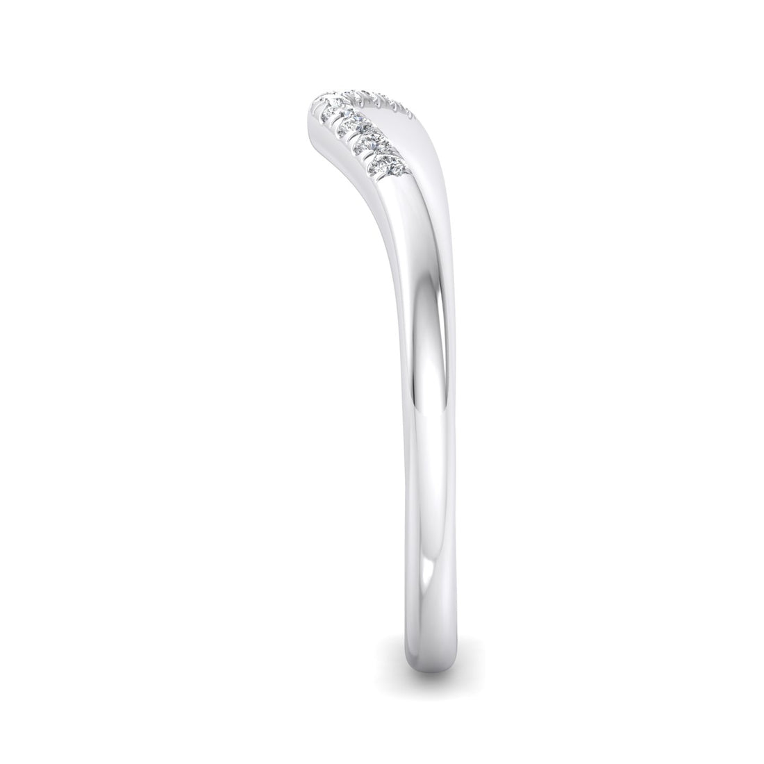 V-Shaped Diamond Ring - Krishnashray