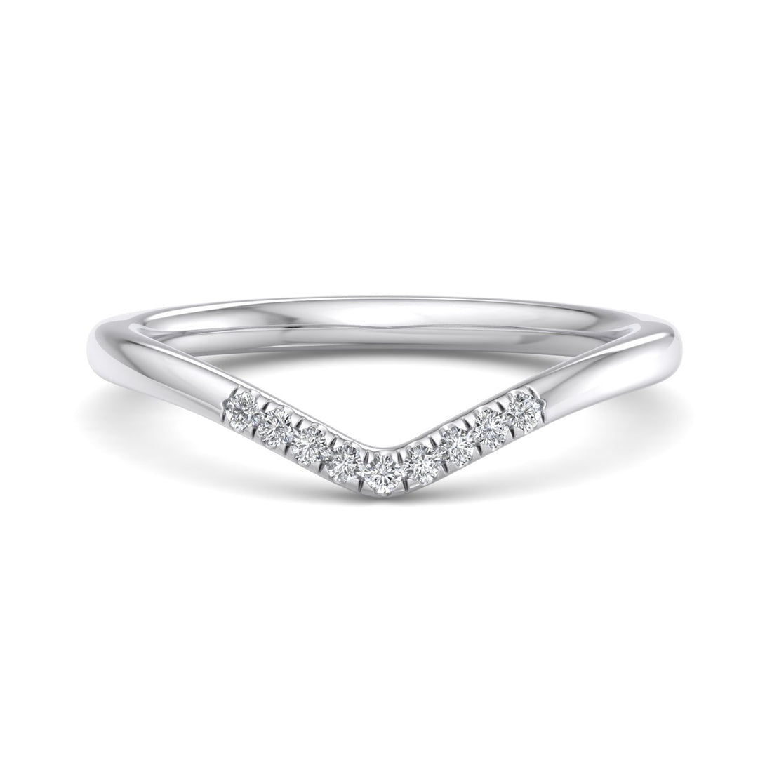 V-Shaped Diamond Ring - Krishnashray