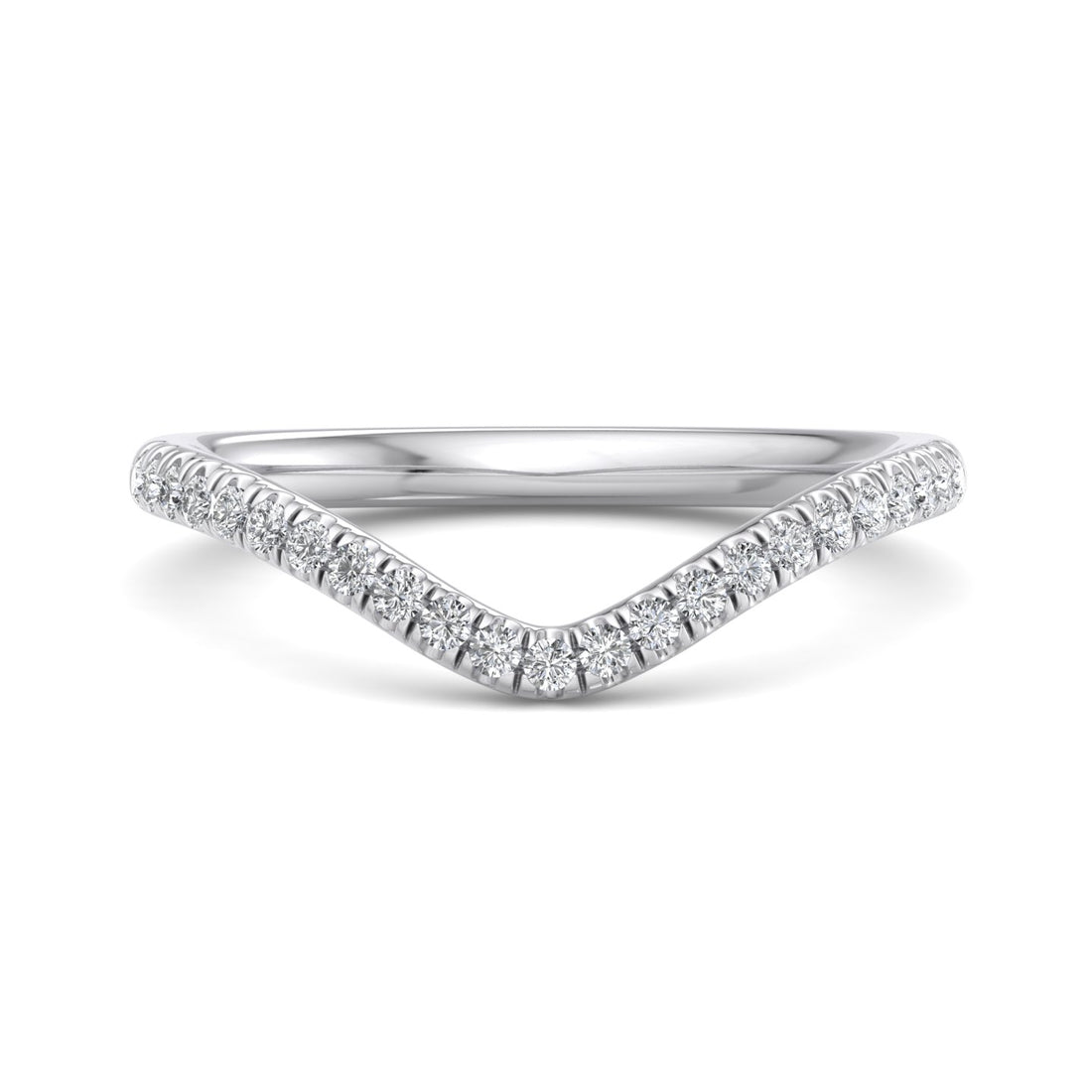 V-Shaped Diamond Ring - Krishnashray