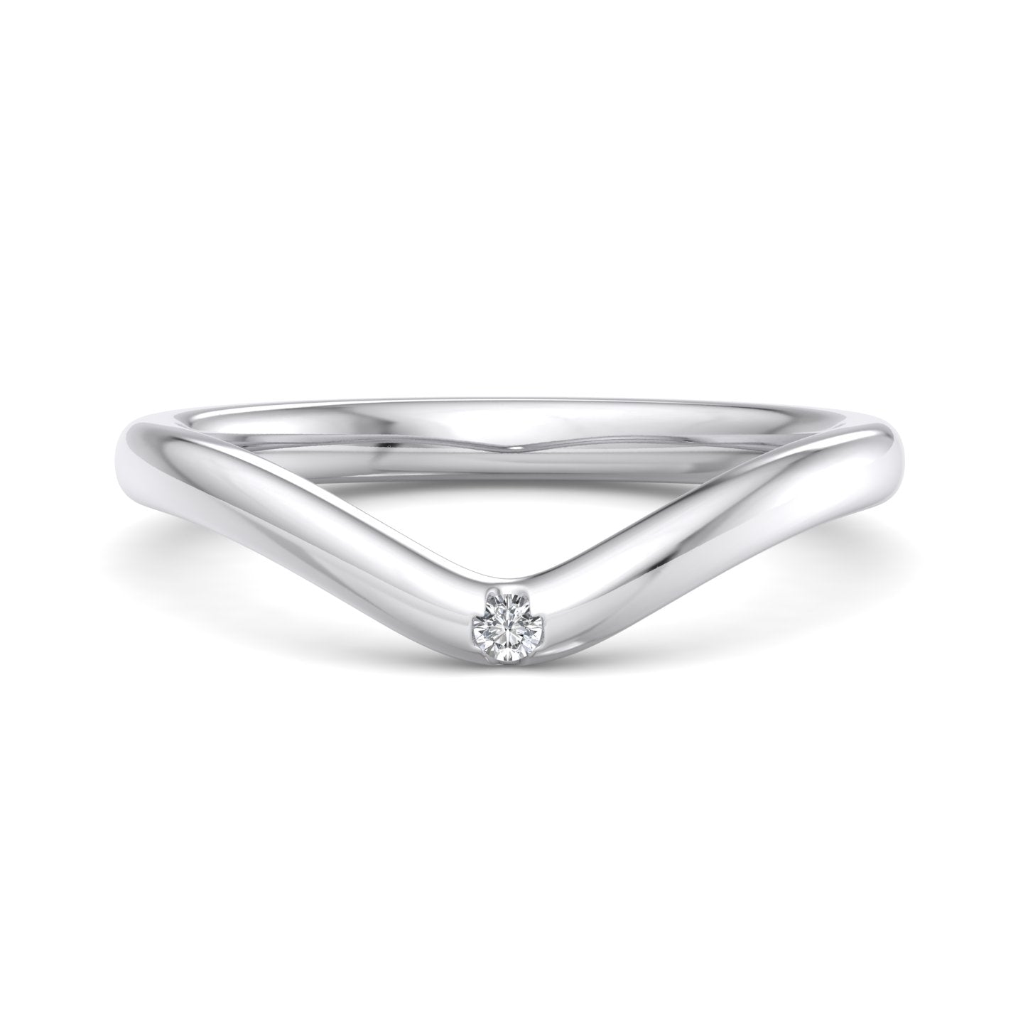 V-Shaped Pear Diamond Ring - Krishnashray