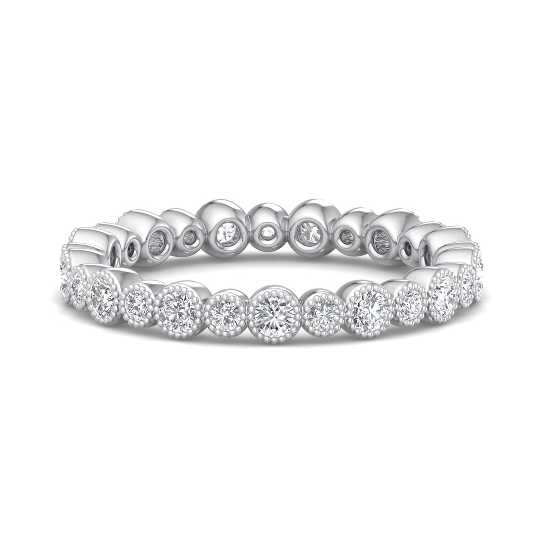 Circle of Light Diamond Band - Krishnashray