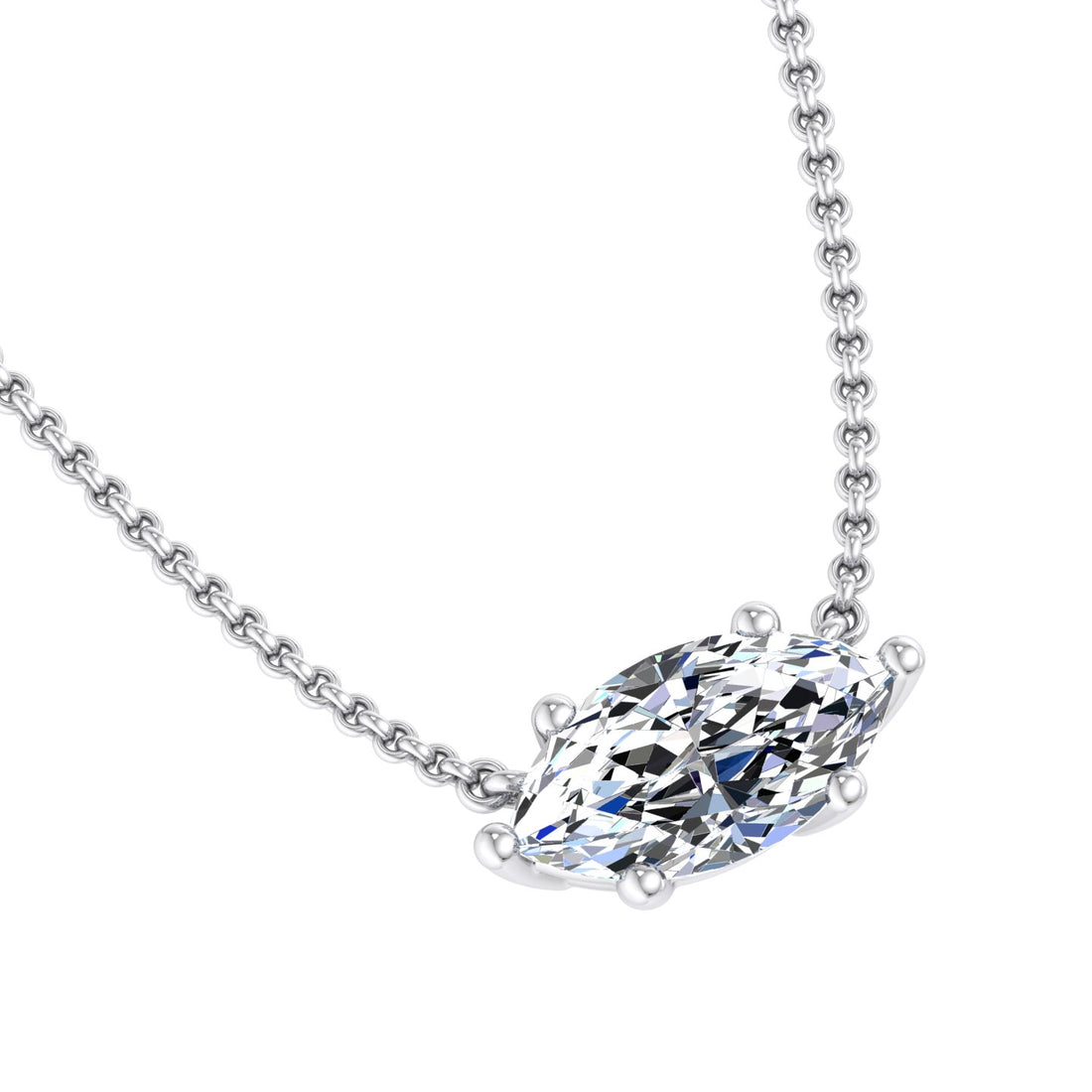 Solitaire Diamond Pendant