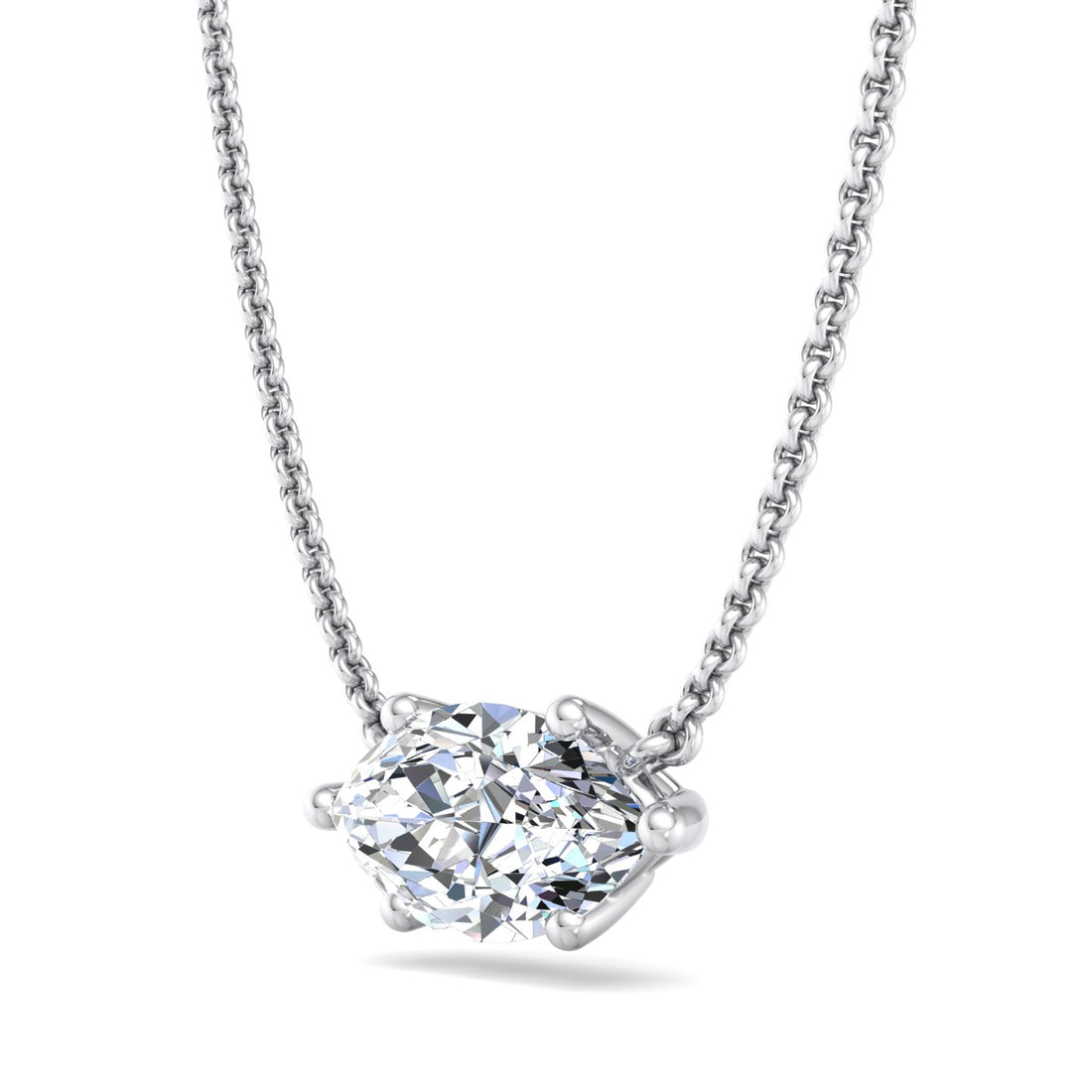 Solitaire Diamond Pendant