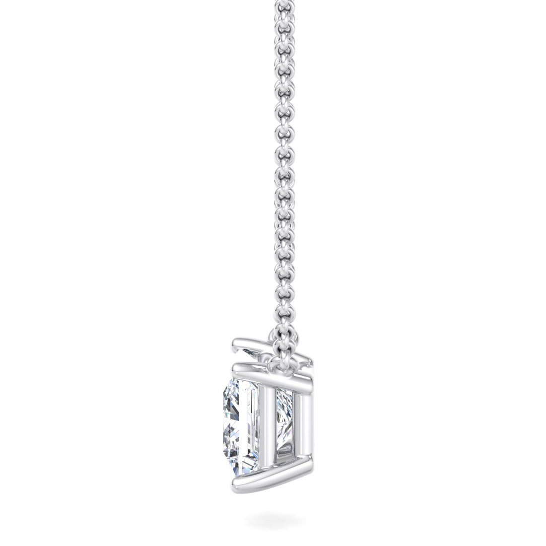 Gold Chain Pendant with Diamond