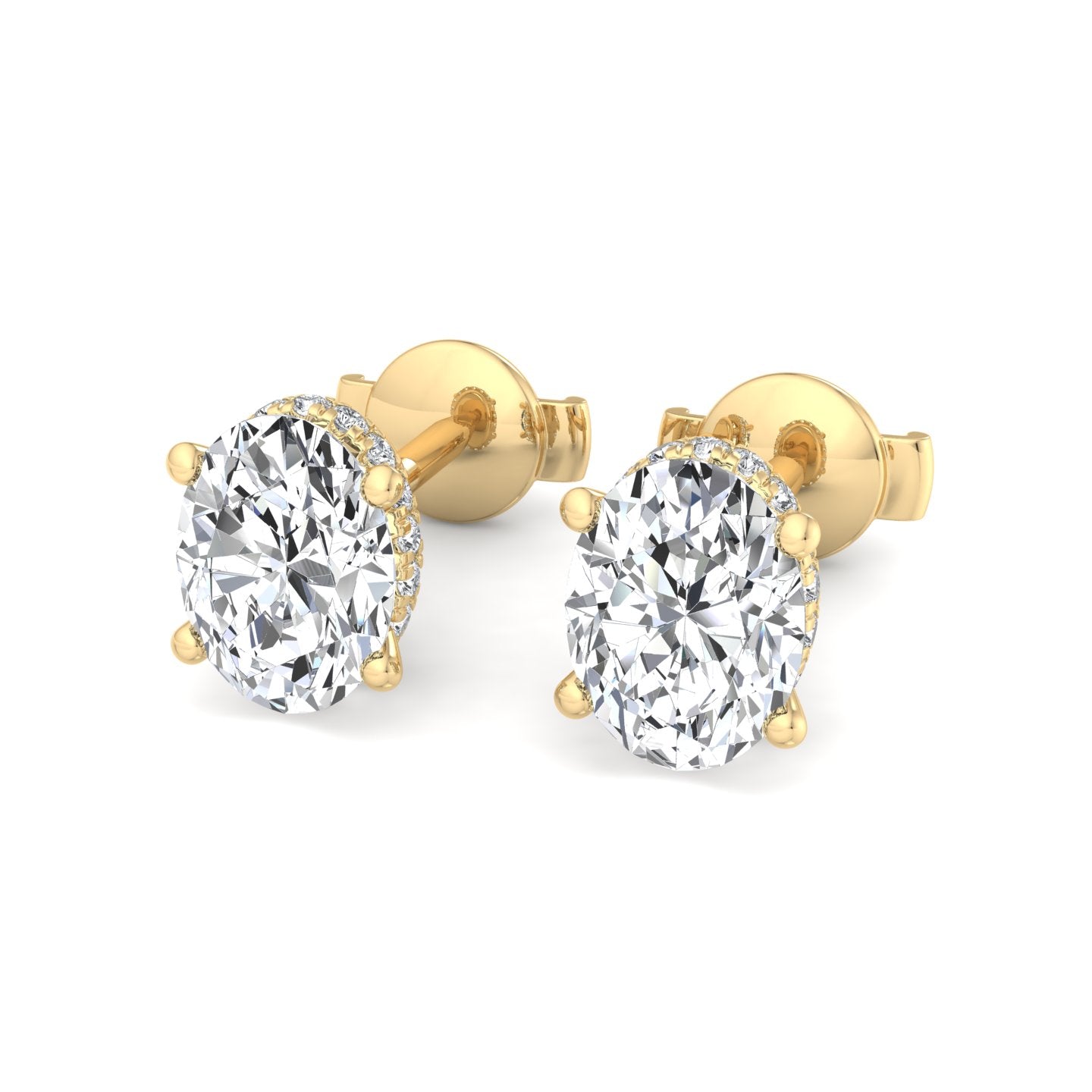 Golden Oval Radiance - Krishnashray