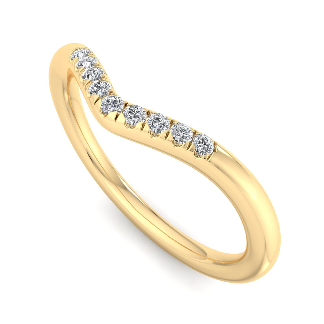 V-Shaped Diamond Ring - Krishnashray