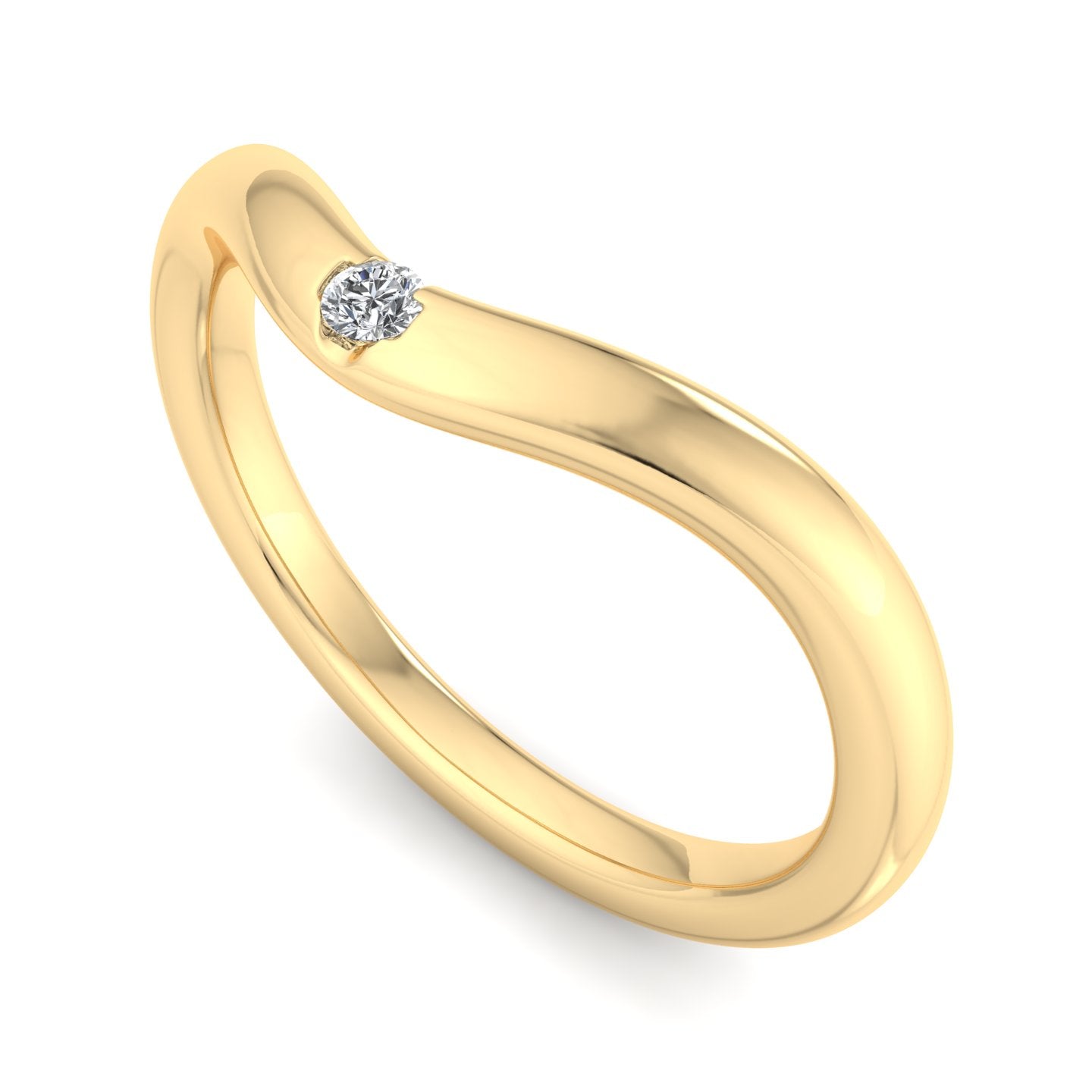 V-Shaped Pear Diamond Ring - Krishnashray