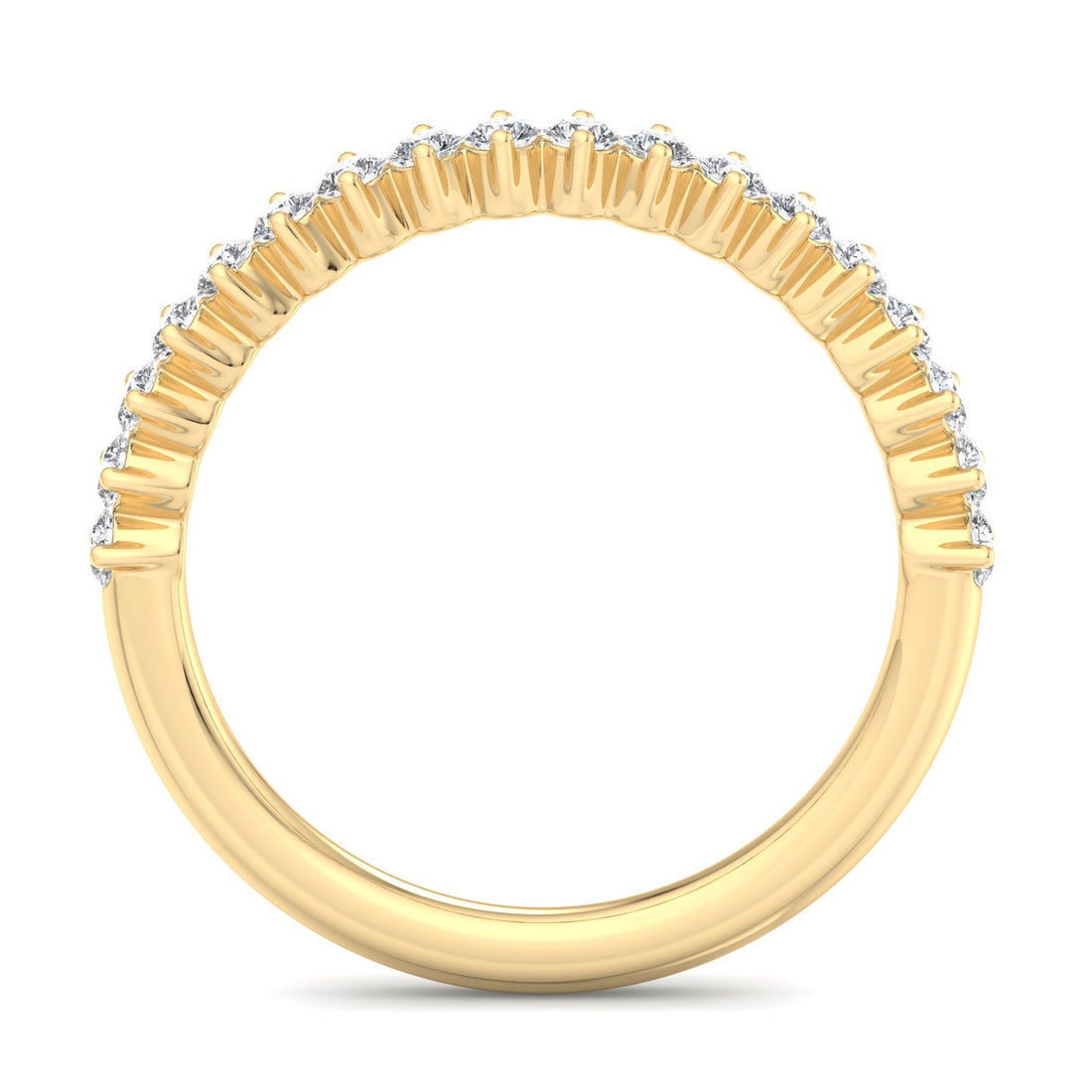 Sunbeam Spark Diamond Band - Krishnashray