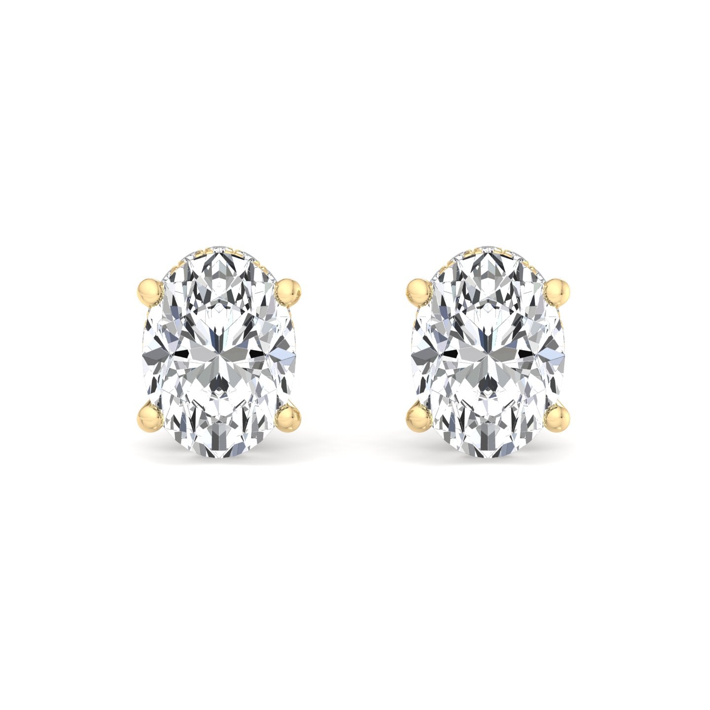 Golden Oval Radiance - Krishnashray