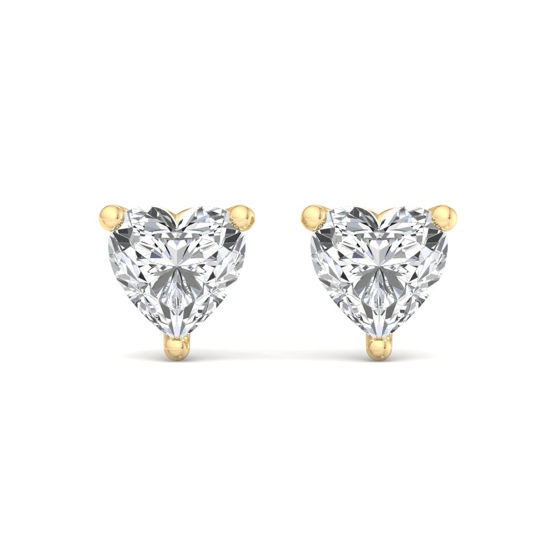 Sparkling Heart Earrings - Krishnashray