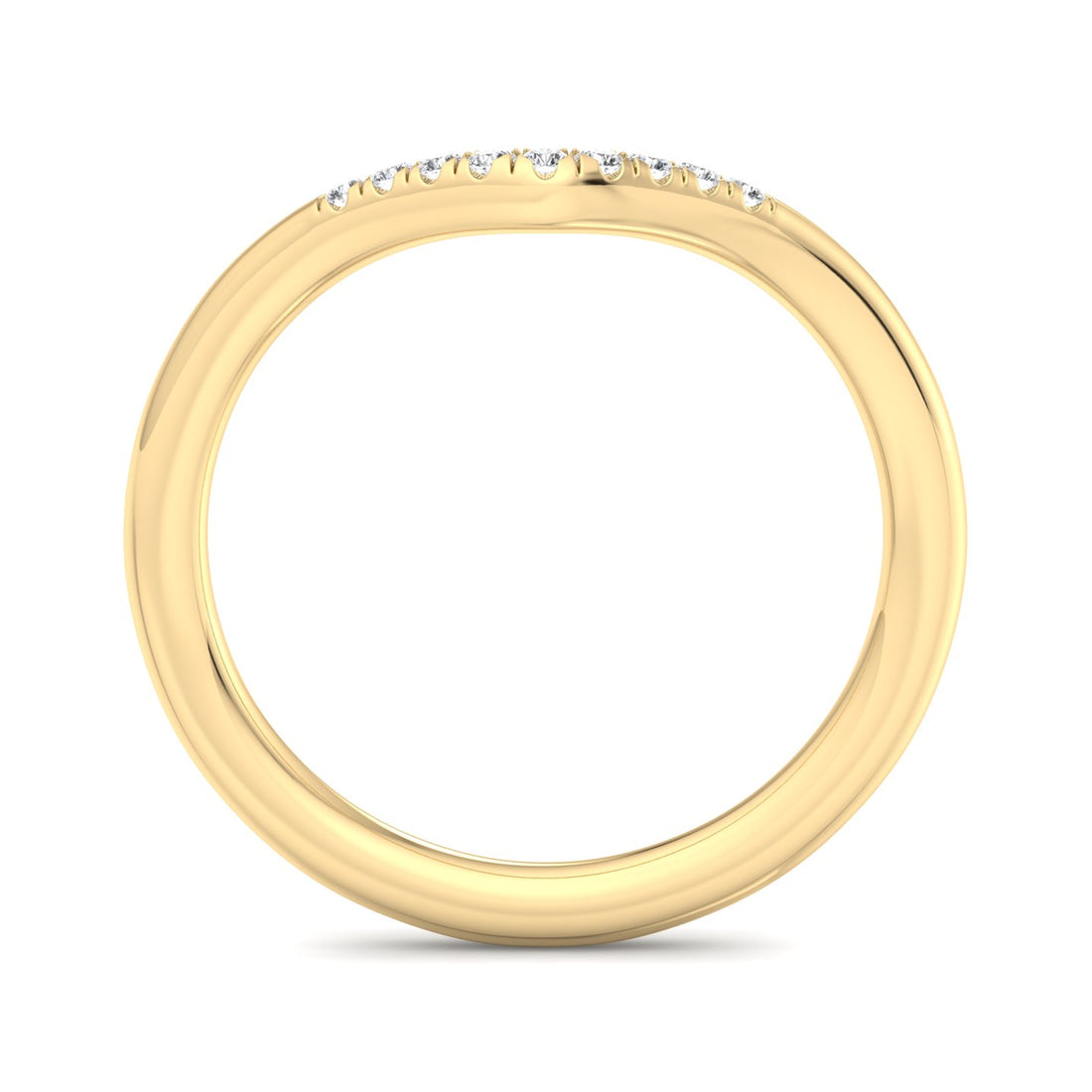 V-Shaped Diamond Ring - Krishnashray