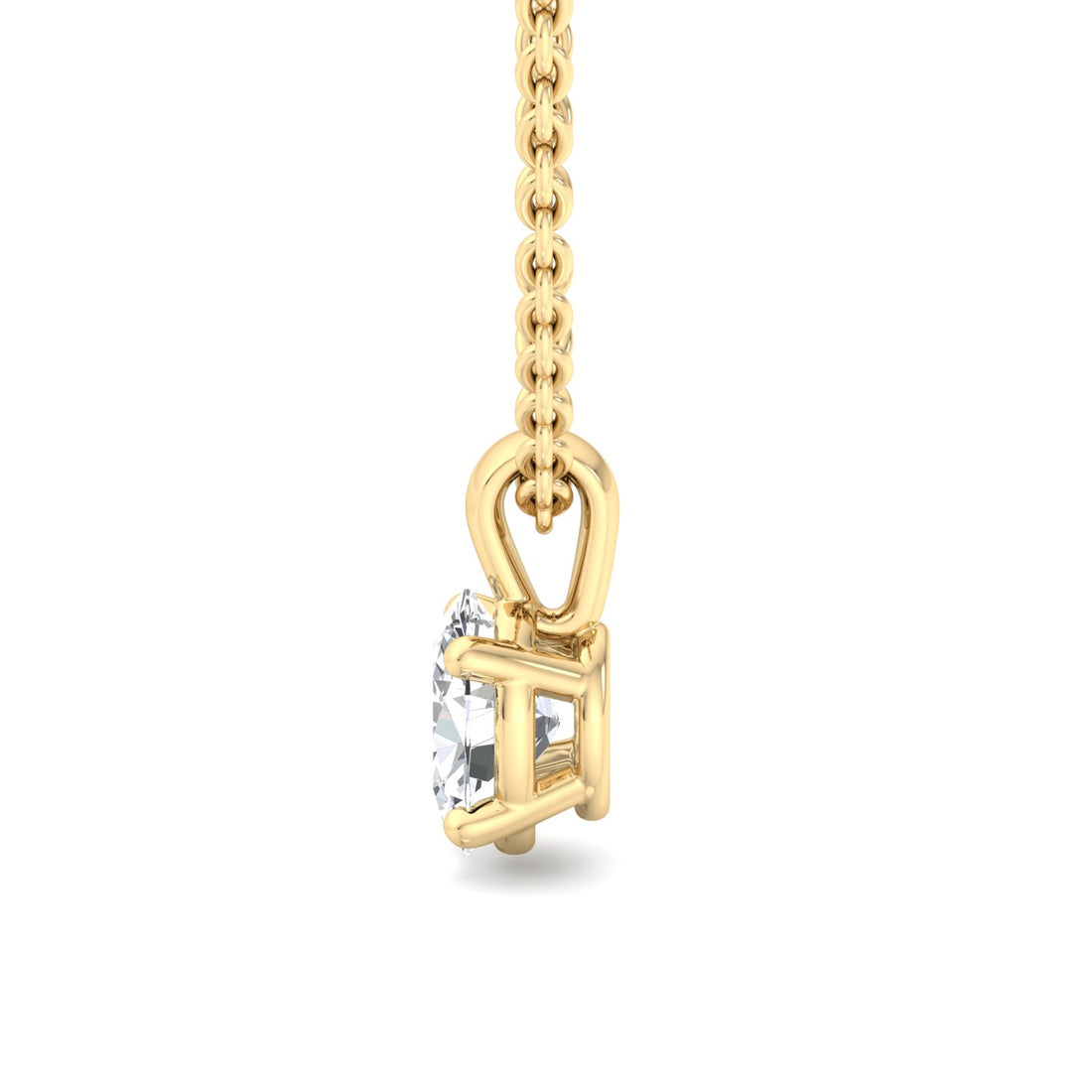 Royal Glow Oval Pendant - Krishnashray