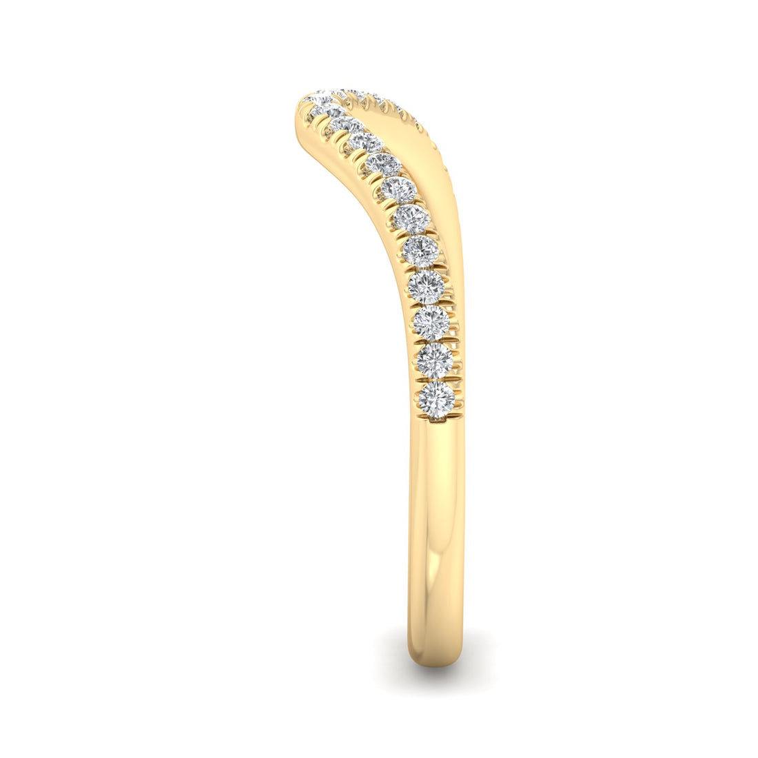 V-Shaped Diamond Ring - Krishnashray
