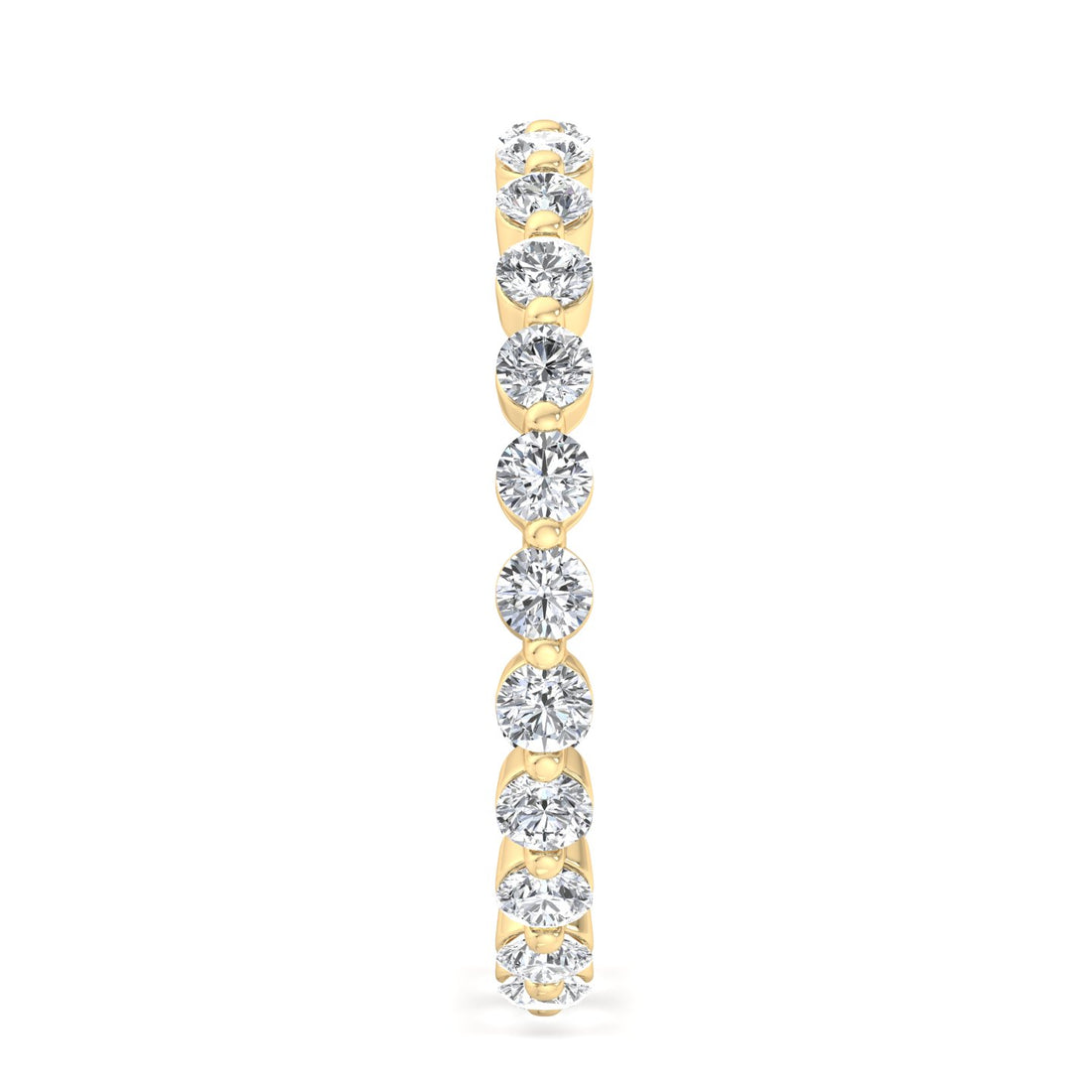 Golden Halo Eternity Band - Krishnashray